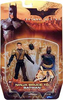 Mattel Batman Begins - Ninja Bruce to Batman