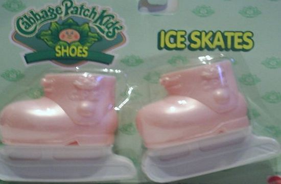 Mattel Cabbage Patch Kids Doll Shoes - CPK Dolls Ice Skates