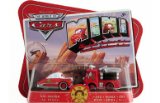 Mattel Cars Mini 2Pk Red/Fire Cheif Doc