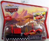 Cars Pit Row Race Off Lightning McQueen