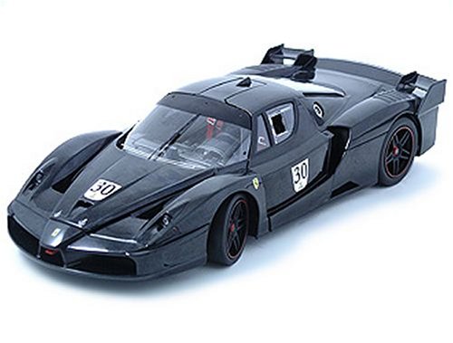 Mattel Diecast Model Ferrari FXX Michael Schumacher Car (Limited Edition) in Black (1:18 scale)