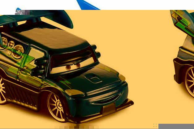 Mattel Disney Pixar Cars 2 DJ With Flames (Tuners, #3 of 10)