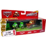 Disney Pixar Cars 3 Car Gift Pack with Chick Hicks Pitty, Bruiser Bukowski and Mater