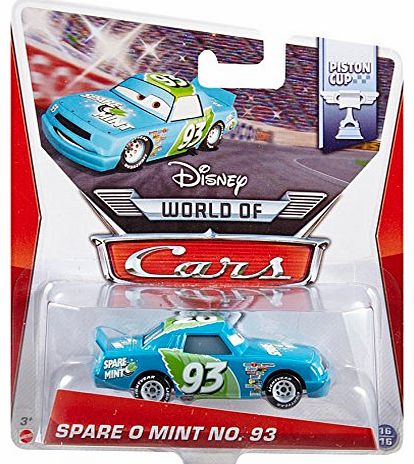 Mattel Disney Pixar Cars Spare O Mint # 93 (Piston Cup Series,  16 of 16)