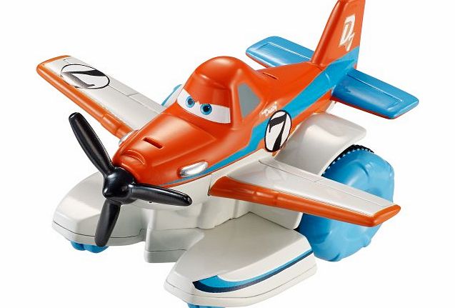 Mattel Disney PLANES Fire amp; Rescue Hydro Wheels Bath Racers Pontoon Dusty