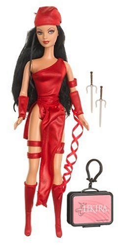 Mattel Elektra Barbie Doll - Marvel Legends Villainess