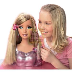 Mattel Fashion Fever Grow and Style Barbie Head