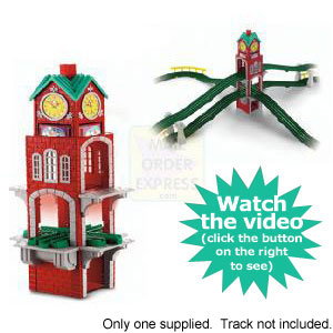 Mattel Fisher Price GeoTrax High Chimes Clock Tower