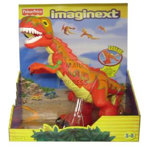 Fisher Price Imaginext Mega Rex Red