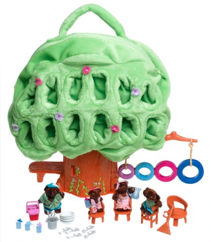 Mattel Furryville - Bearskis Treehouse