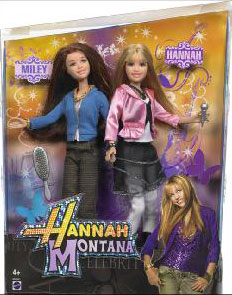 Mattel Hannah Montana Hannah and Miley Giftset