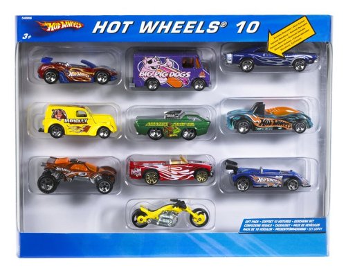 Mattel Hot Wheels - 10 Car Pack