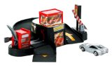 Mattel Hot Wheels Ferrari Service Centre and Car (with Working Lift) Playset - Official Licensed Product