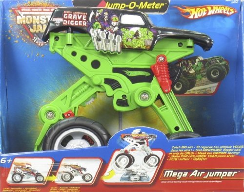 Hot Wheels Mega Air Jumper Grave Digger