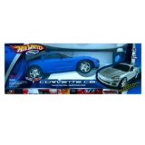 Mattel Hot Wheels R/C: Chevrolet Corvette C6 Radio Remote-Controlled Sports Car 1:18