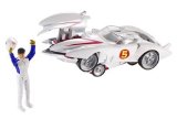 Hot Wheels Speed Racer Deluxe Battle Vehicle Mach 5