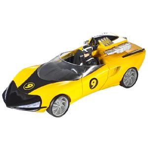 Mattel Hotwheels Speed Racer Shooting Star and Racer X Figure
