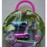 Mattel Polly Pocket Polly Wheels Vehicles 2-Pack: Rock N Ranch Rides Polly and Shani