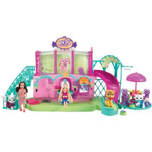 Mattel Polly Pocket Pop n Sparklin Pets Salon