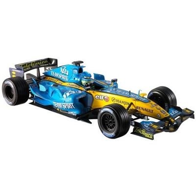 Mattel Renault R25 (Giancarlo Fisichella 2006) in Blue