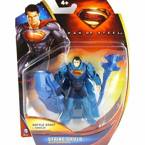 Mattel Superman Man of Steel Strike Shield Superman 3.75 inch Action Figure