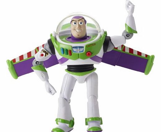 Mattel Toy Story Deluxe Action Figure - Space Wings Buzz Lightyear