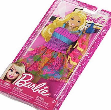 Mattel X7848 Barbie Fabulous BLUE Gown Fashion Outfit