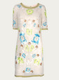 matthew williamson dresses cream mix