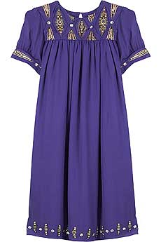 Old Rose beaded dress