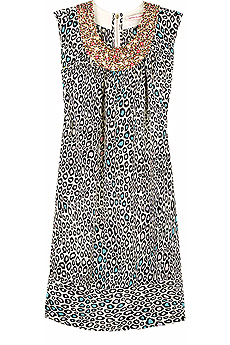 Matthew Williamson Pearlescent collar dress