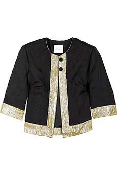 Quilted cropped jacket