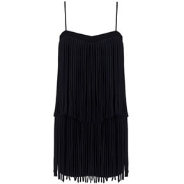 Maurie and Eve Black Tassel Dress