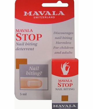 MAVALA  Stop Nail Biting Discourages Nail Biting and Thumb Sucking For Children and Adults 5ml