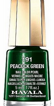 Mavala Mini colour Nail Polish Peacock Green