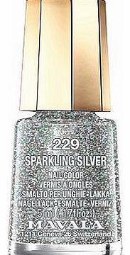 Mavala Mini Colour Nail Polish Sparkling Silver