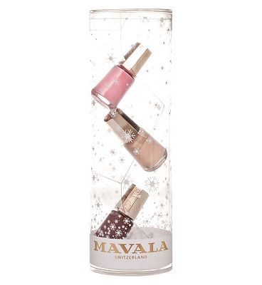 Mavala Snow Blossom Nail Polish Set - Natural
