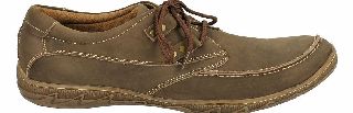 MAVERICK Brown Leather Casual Shoe