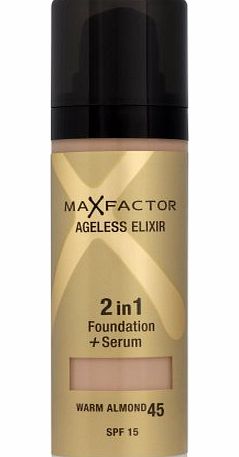Max Factor Ageless Elixir 2-in-1 Foundation - Warm Almond
