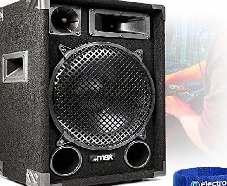 Max  SP12 DJ Speaker 12`` 700W Full Range Woofer Bedroom DJ Mobile Disco Party