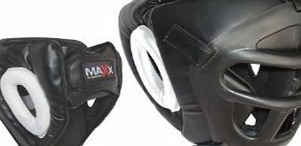 Max Sports Ltd Head Guard with removable face Grill Boxing martial arts - medium
