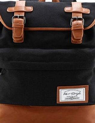 maxbuy - Unique Vintage Preppy Style Unisex Casual Fashion Colleague School Travel Backpack Bags with 15 in