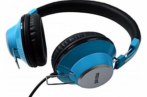 Maxell 303712 Retro DJ Colour Headphones Blue