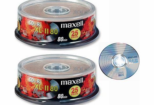CD-R MUSIC CD (XL-11 80 Music) - 80 minute Blank Music CD (Compact Disc Digital Audio Recordable) - Compatible with Steepletone Edinburgh, Lancaster, SMC922 & SMC595 + Inovalley Retro 09 &a