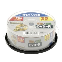 DVD-R 4.7GB 25 PACK SPINDLE 16X