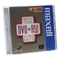 MAXELL DVD RW 4.7GB REWRITABLE MEDIA*