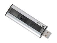 Maxell USB 2.0 flash drive with 1GB capacity,