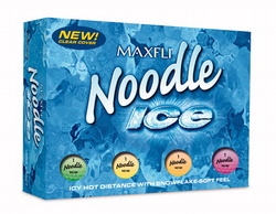 Maxfli Noodle Ice Coloured Golf Ball Dozen Pack