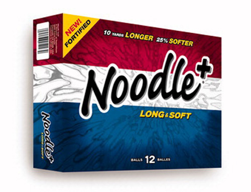 Maxfli Noodle Long and Soft Plus Golf Balls 12