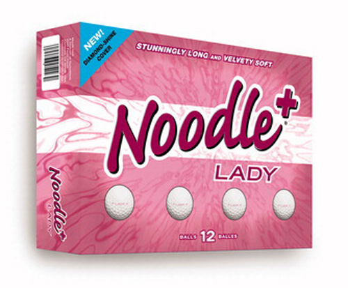 Maxfli Noodle Plus Golf Balls Ladies - 12 Balls