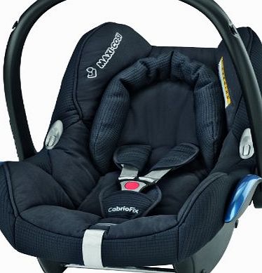CabrioFix Group 0+ Infant Carrier Car Seat (Total Black)